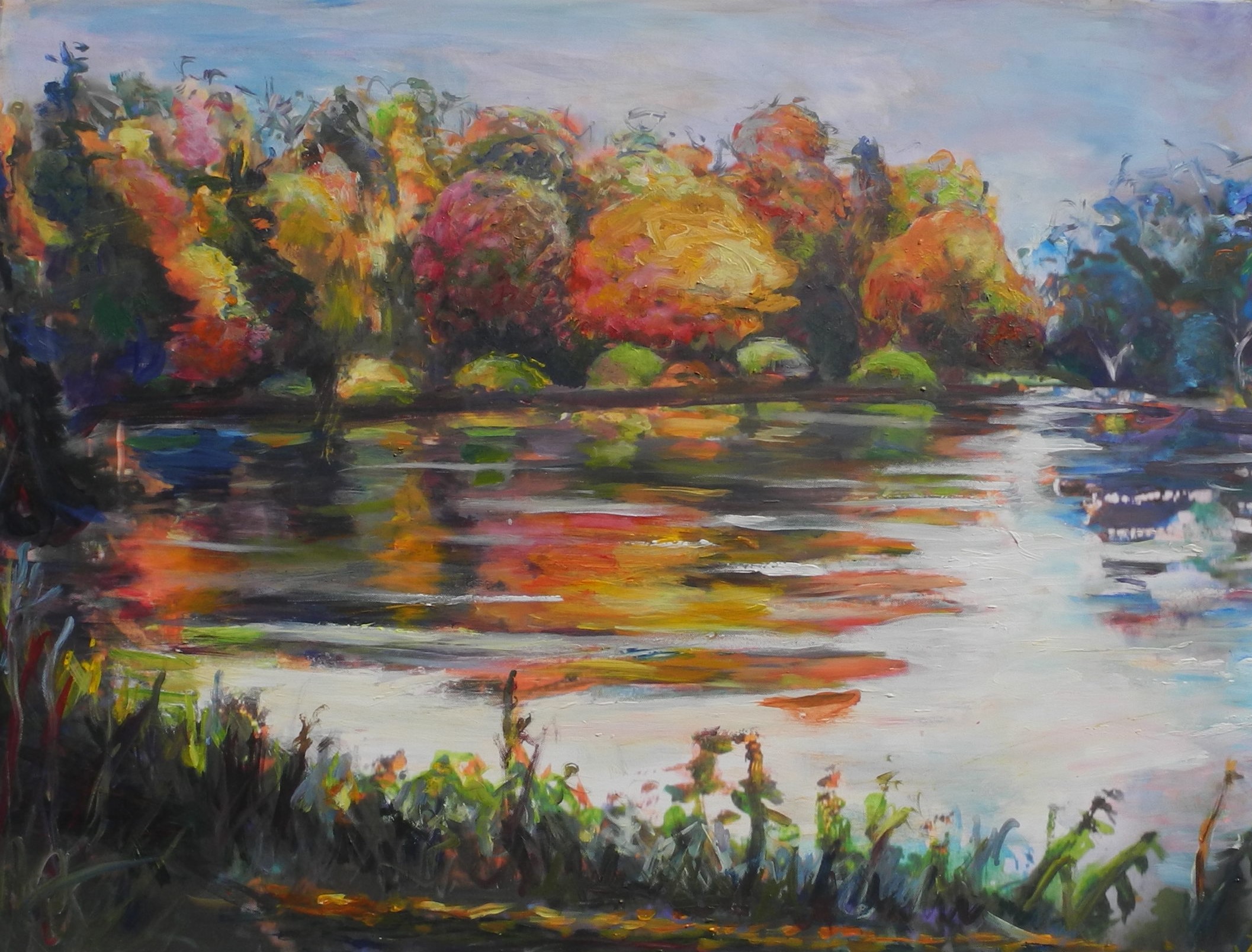 Herbst am See von König, Renée 