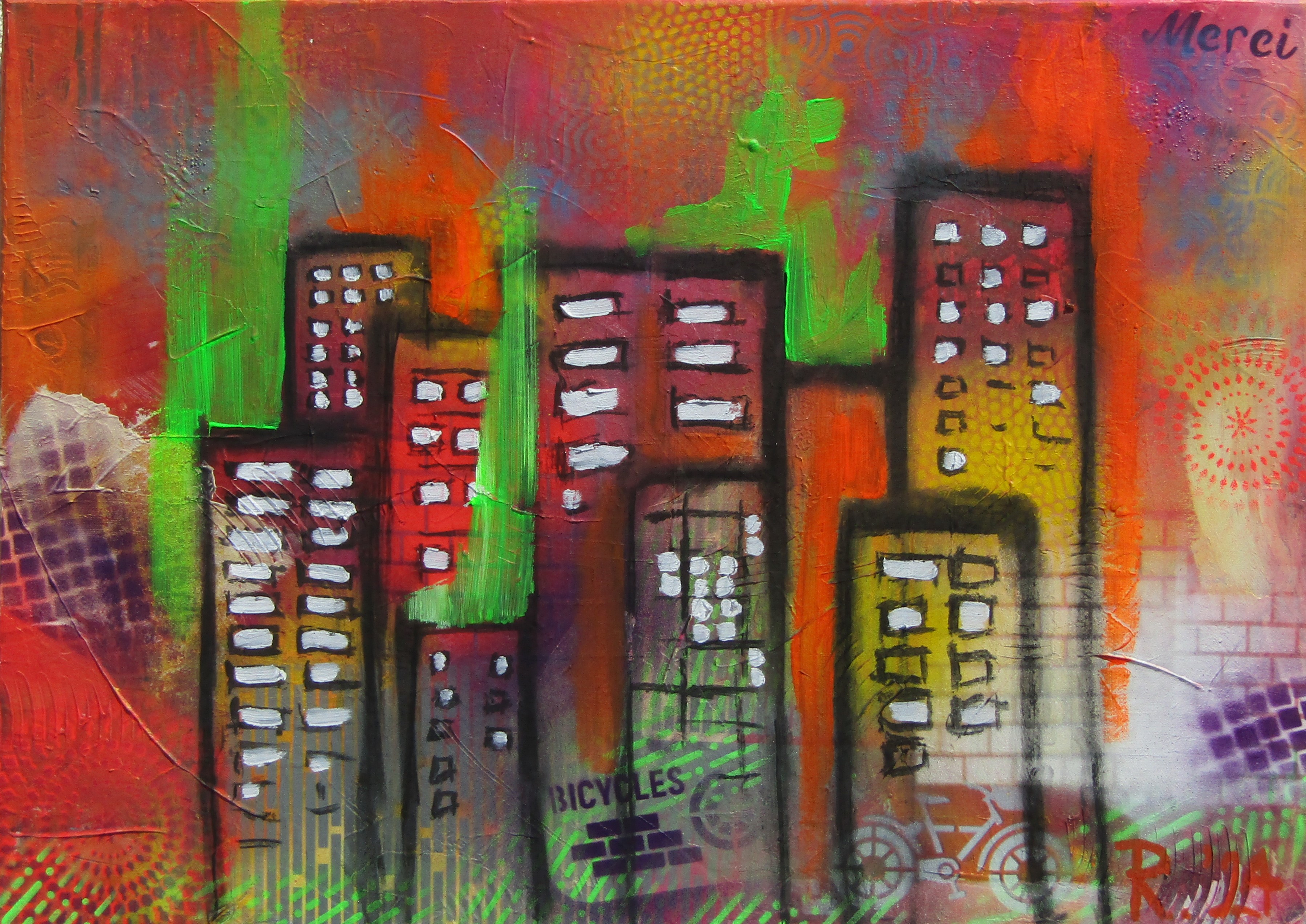 Neon Blocks von Lindlahr, Rebecca Neon Blocks von Lindlahr, Rebecca
