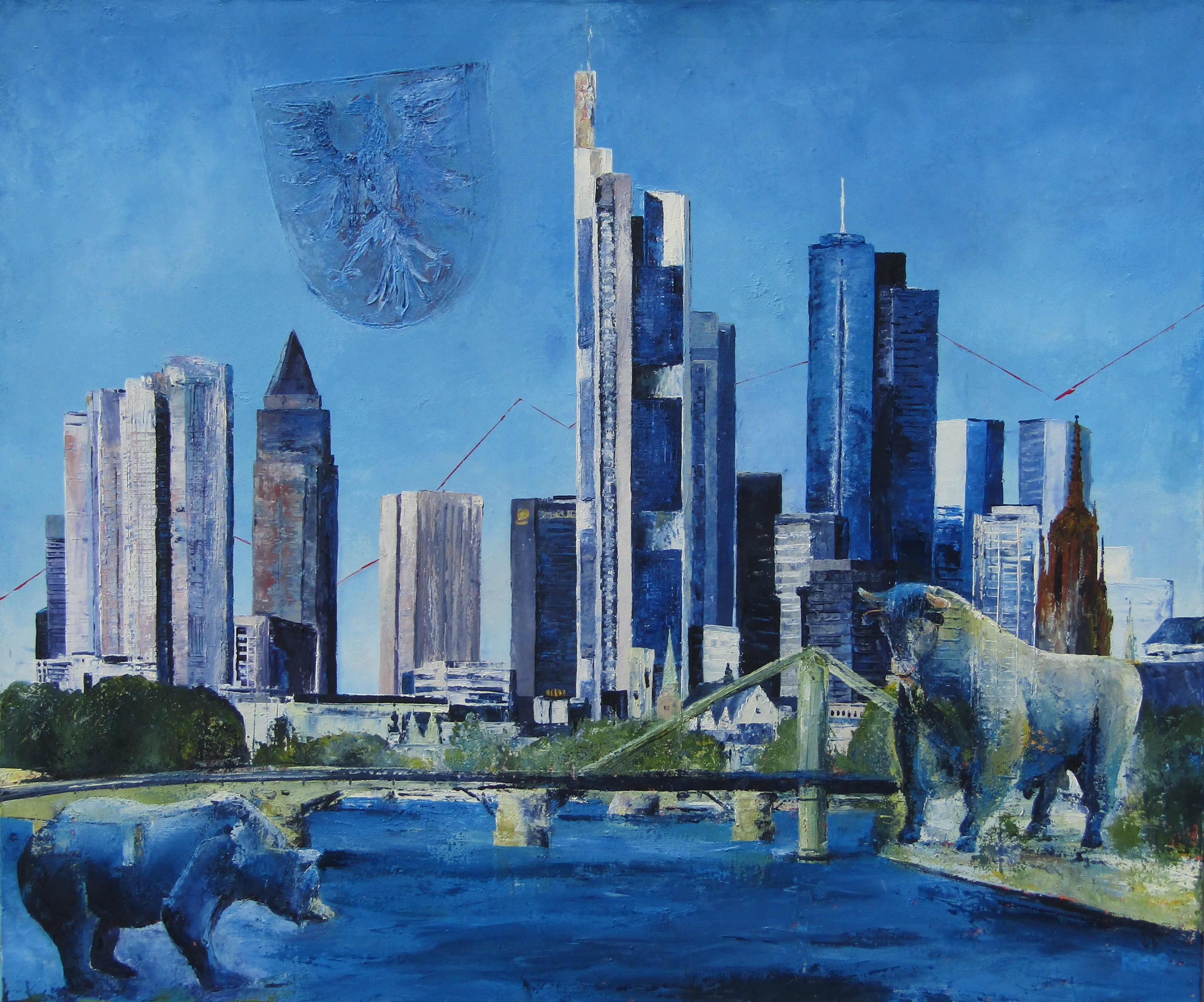 Frankfurter Börse von Hansen-Gluschitz, Katharina 