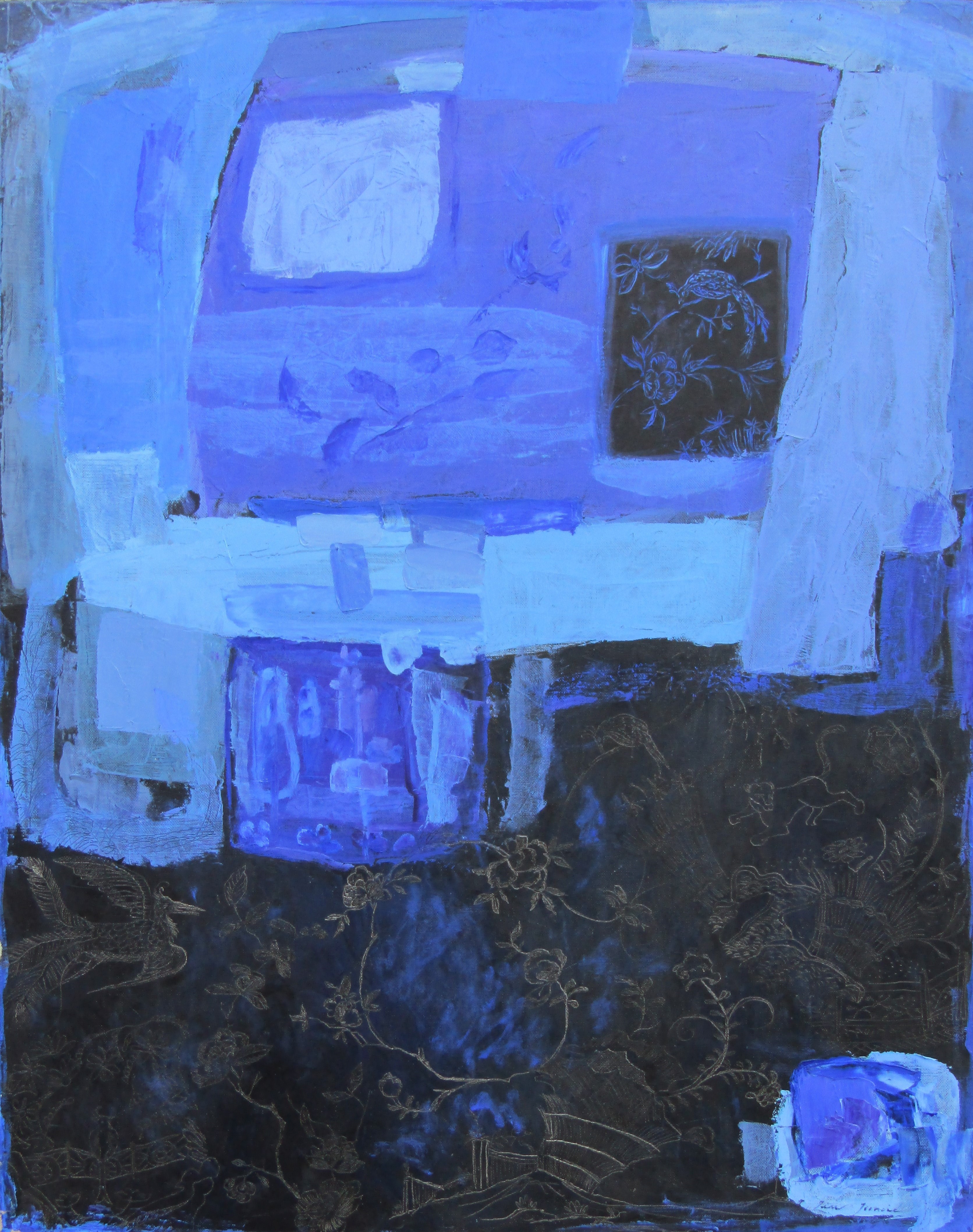 Nocturne en mauve von Ivancic, Irene