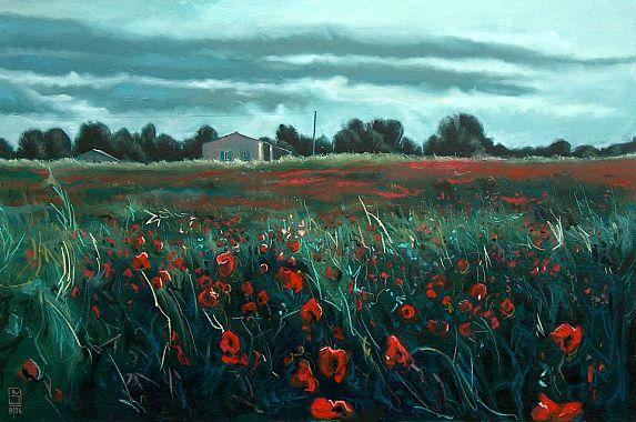 Mohnfeld, Provence Mohnfeld, Provence von Gottschalk, Michael