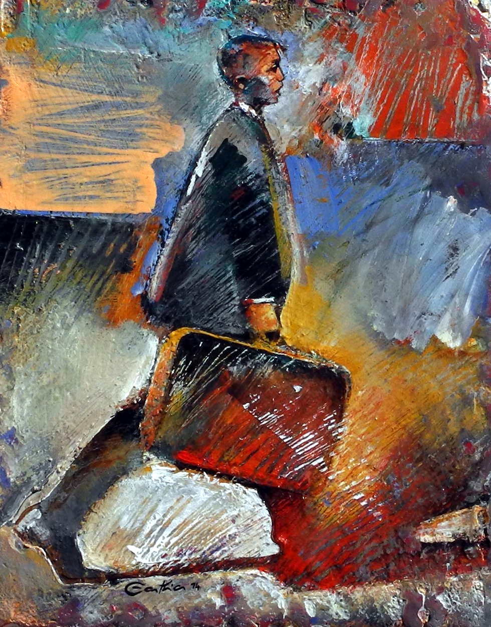 salut l'artiste von Gonthier, Jean-Pierre