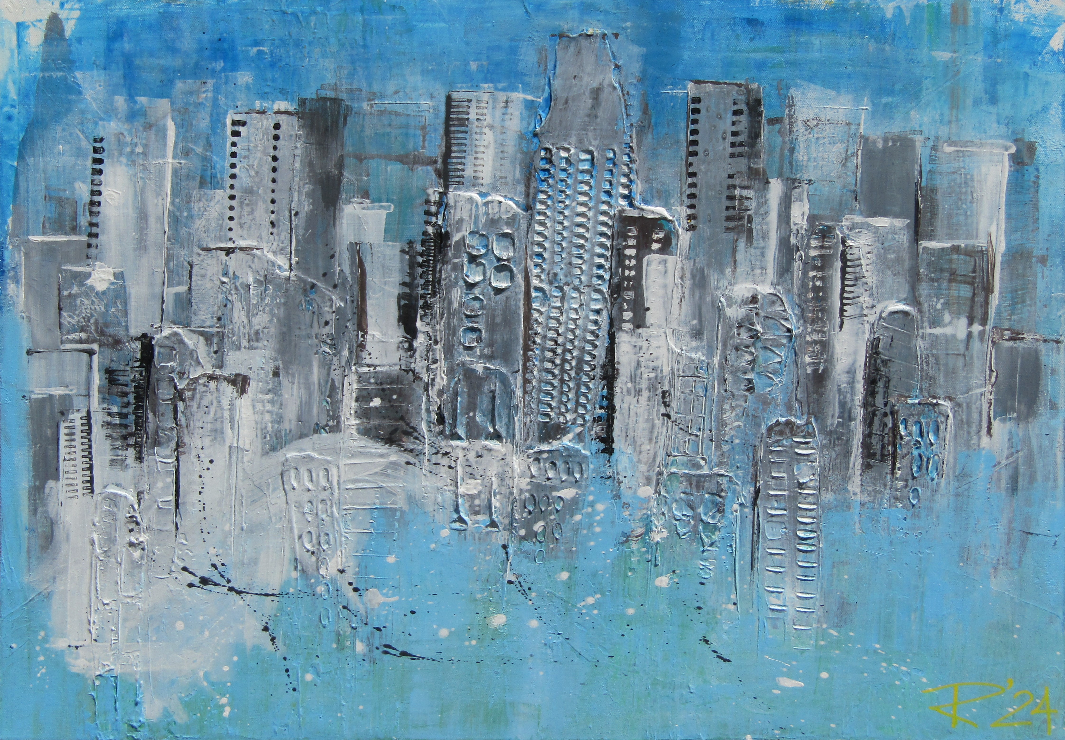 Icing Skyline von Lindlahr, Rebecca