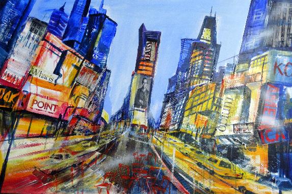 NY-Times Square von Hilscher, Sabine 